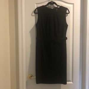 Mossimo Supply Black Belted Dress